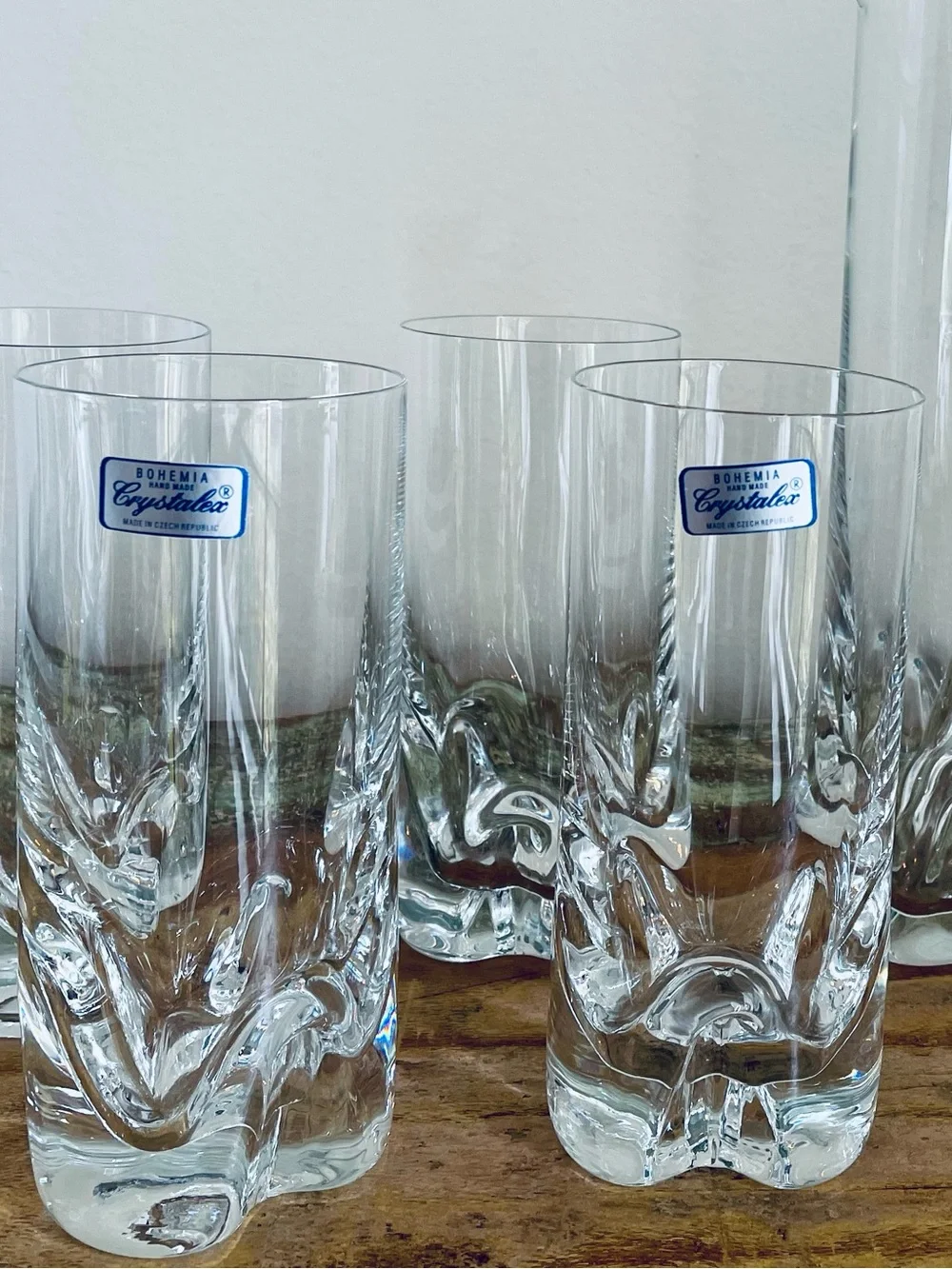 Clear Highball Glasses - Set of 4
